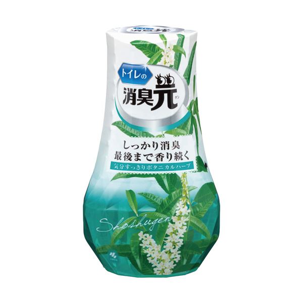 （まとめ）小林製薬 トイレの消臭元 気分すっきり ボタニカルハーブ 400ml 1個 [x10]