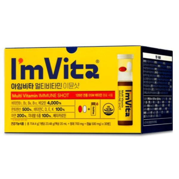 【送料無料】Im Vita チョングンダン社 アイムビタ マルチビタミン ミネラル リキッド タブレット 1か月分 栄養剤 健康食品 健康促進 疲労回復 美容 韓国美容