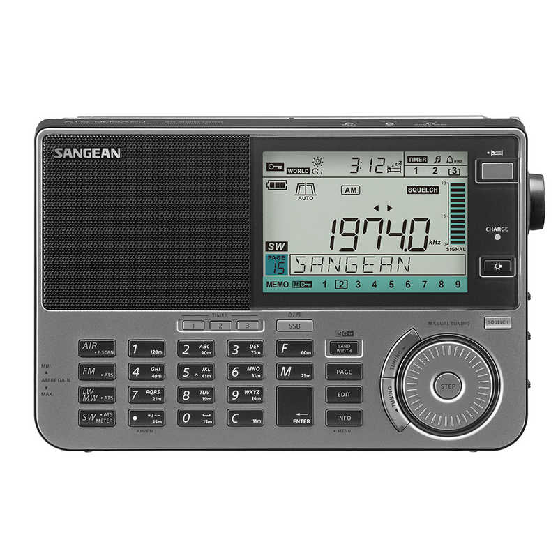 SANGEAN　FM/SW/MW/LW/Airマルチバンドラジオ ［ワイドFM対応 /AM/FM/短波/長波］　ATS-909X2J