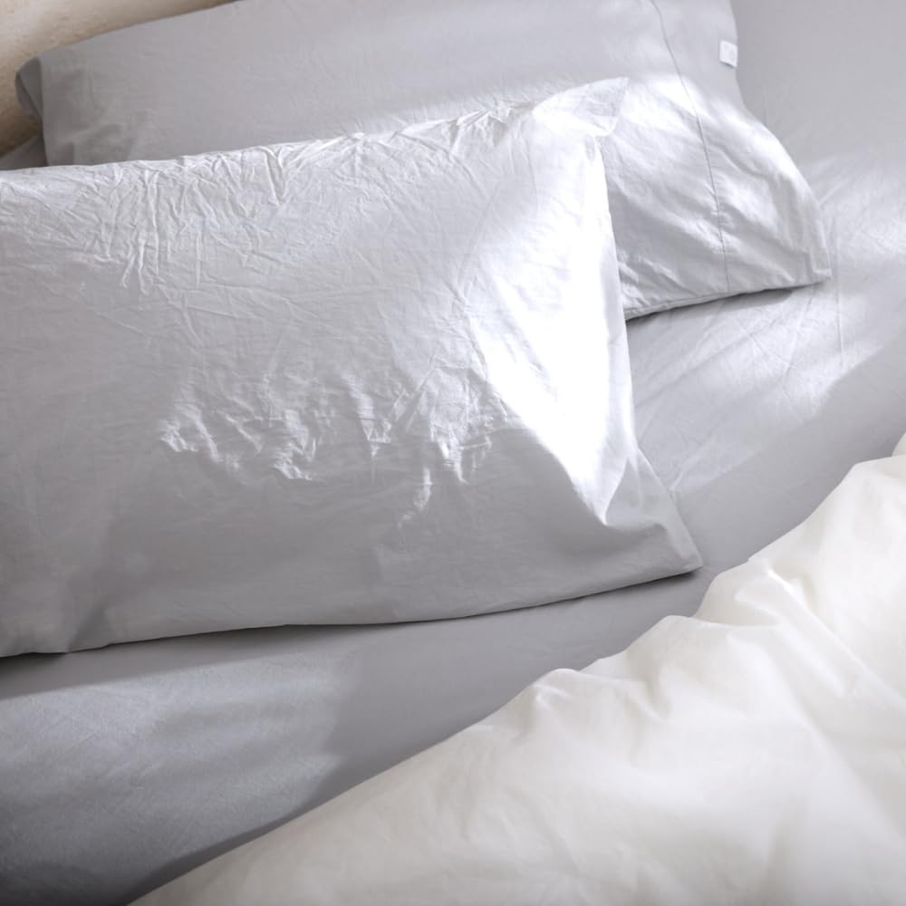 koala (R) 枕カバー オーガニックコットン100% 【オーガニックコットン ピローカバー2枚セット】 コアラピロー用 70×50cm フォギーグレイ 120日トライアル期間