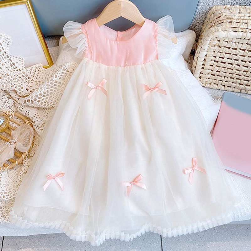完成品 子供のための夏服 プリンセスドレス 誕生日パーティー ベビースーツ 子供服 2022 ワンピース・ドレス