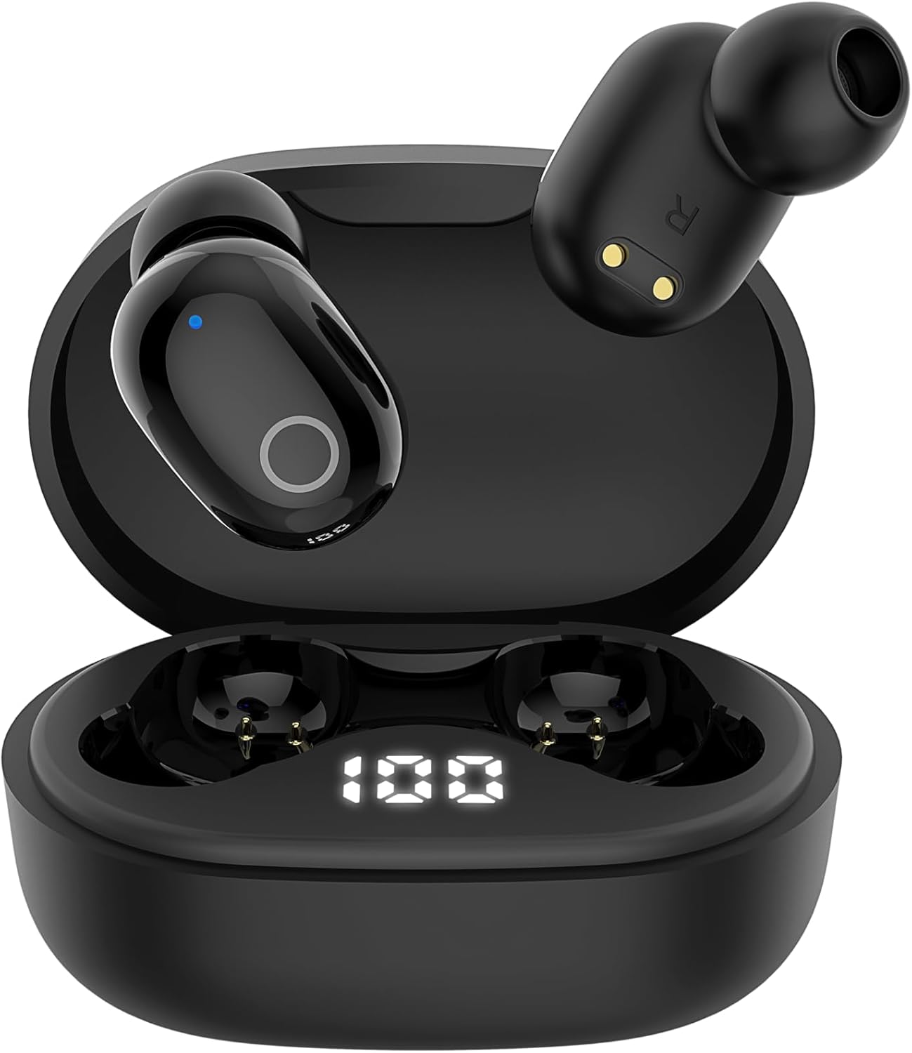 Bluetoothイヤホン ワイヤレスイヤホン IPX7防水 最大50時間再生 2025年最新Bluetooth6.0ブルートゥースイヤホン 全音域HIFI音質低遅延接続瞬時Type-C 急速充電片耳 38,220円