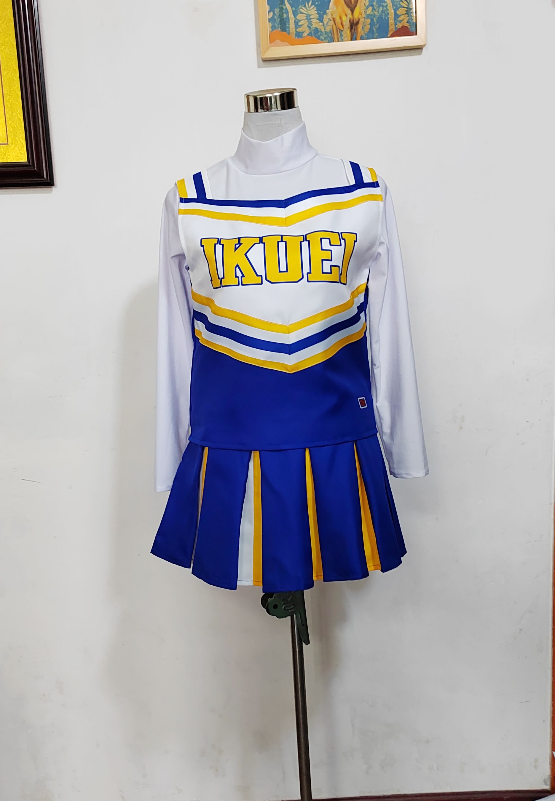 仙台育英高校のチアユニフォーム 実物撮影 コスプレ衣装 LK505
