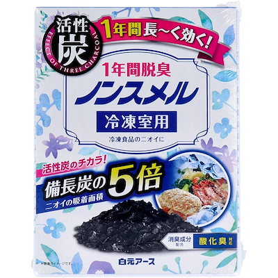 他サイト： ノンスメル 冷凍室用置き型 1年間脱臭 20gの商品画像
