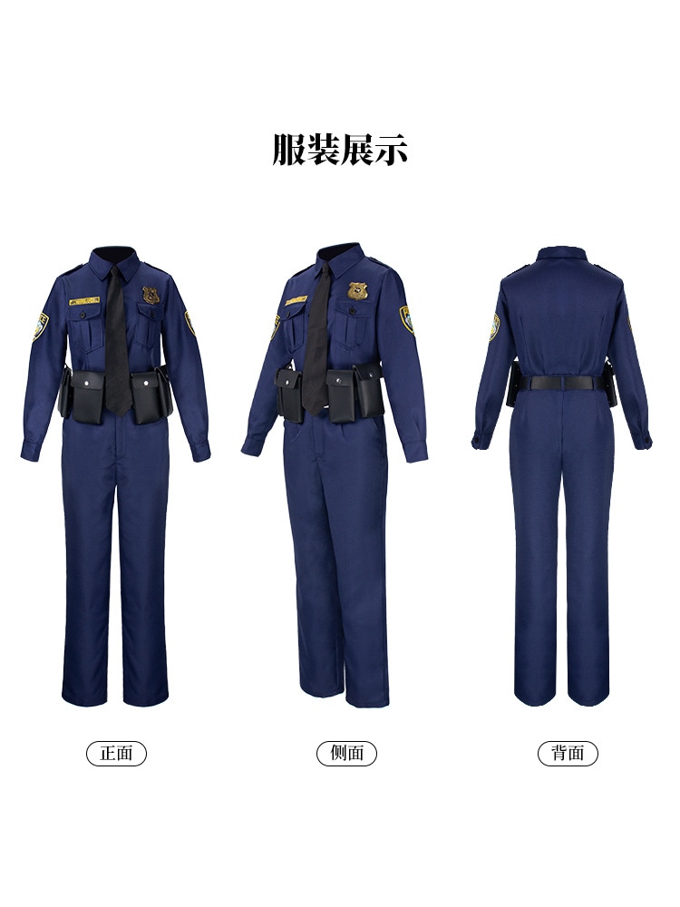 クリスマス衣装警察官コススーツ大人用ズートピアコミックショーパフォーマンスコスチューム女性