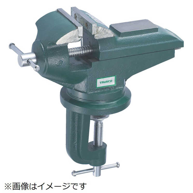 トラスコ中山　回転式ベンチバイス 100mm　BV-100SN
