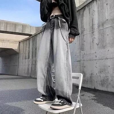 福袋を1枚プレゼントかっこいい！スラックスパンツ ワイドパンツ スキニーパンツ デニムボトムス 脚長効果！スキニーデニムパンツ ワイドパンツ人気スラックスパンツストレートレッグパンツかっこいい！スラッ