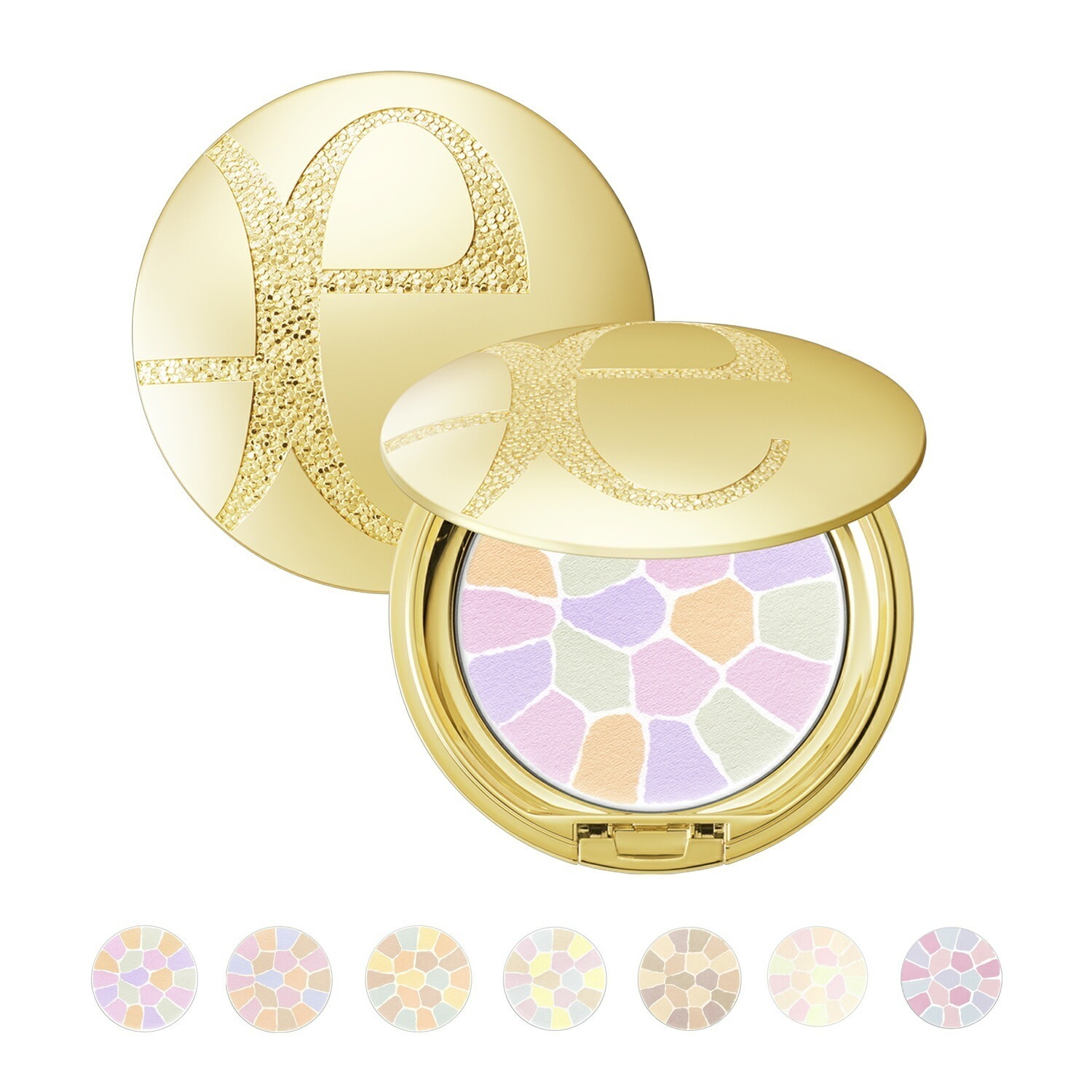 【即納】【NEW COLOR・国内正規品新パッケージ・追跡可能メール便発送】オートニュアンス プレストパウダー 本体 8.8g リメイク用フェイスパウダー 全7種 専用パフ付き