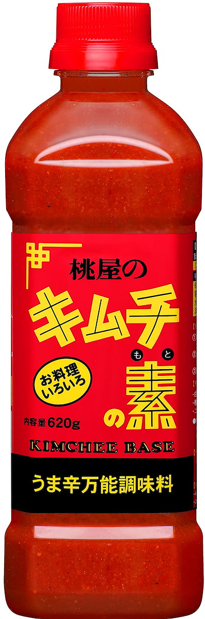 他サイト： 桃屋 キムチの素 620g 【キムチ鍋 鍋つゆ 鍋の素 漬け材 万能調味料 】の商品画像
