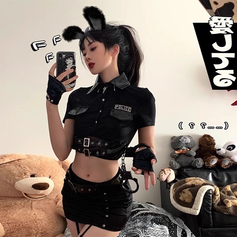 ハロウィーン 戦袍 スチュワーデス せいふく 夜場ガードル 役が女性 けいかん cos お姉さん ふじんふくを演じる 4,787円