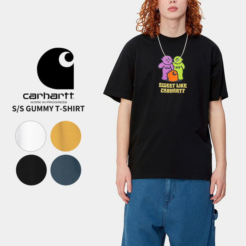 カーハート ダブリューアイピー 半袖 Tシャツ メンズ Carhartt WIP S/S GUMMY T-SHIRT i033164 カットソー トップス tシャツ