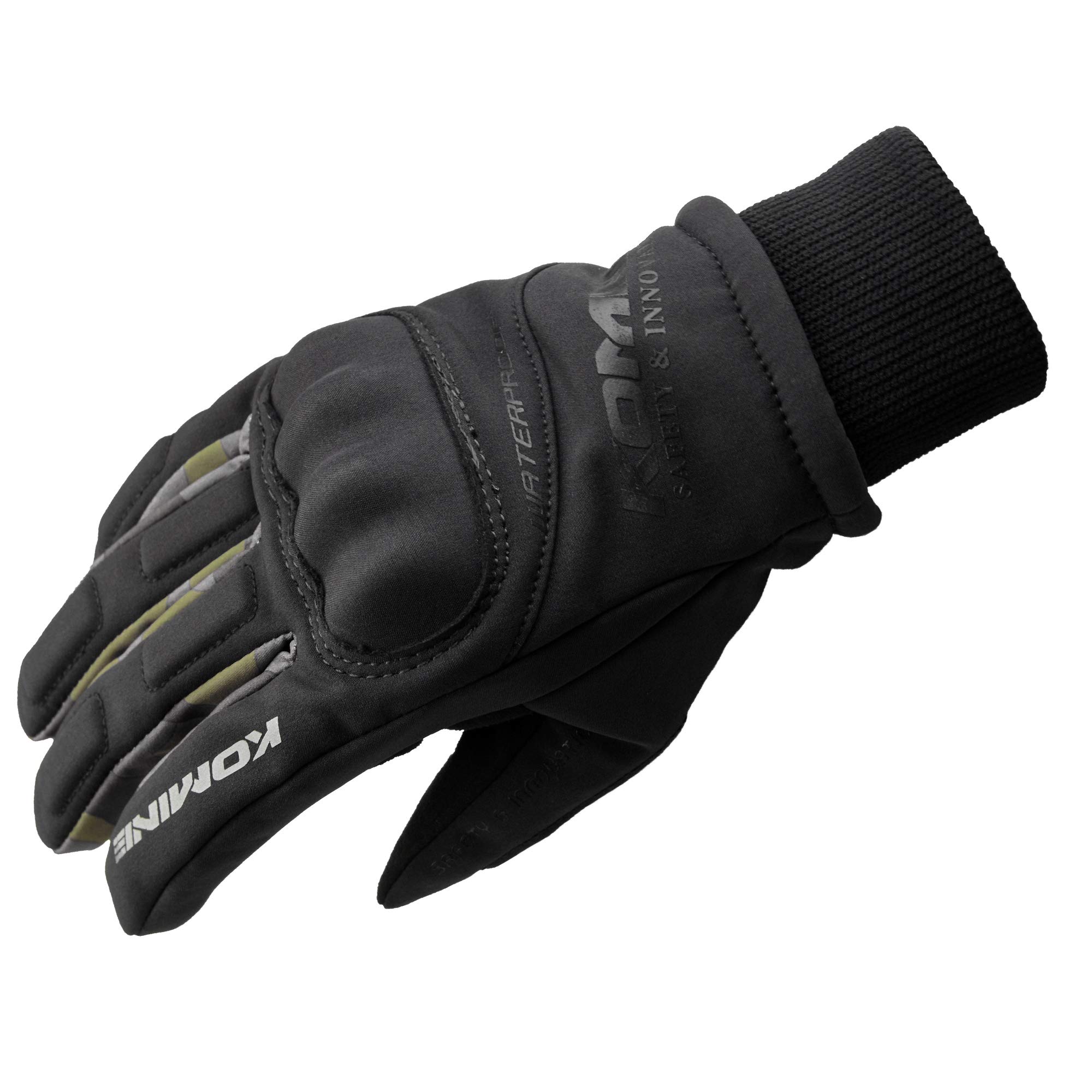 コミネ(KOMINE) バイク用 WPプロテクトウインターグローブ-キトラ ブラック/ウッドカモ XL GK-816 1080 春秋冬向け 防水 プロテクター