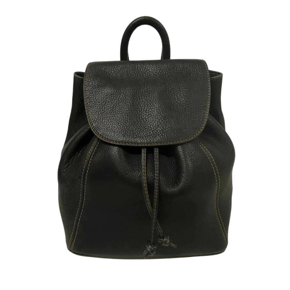 4911 バックパック レザー リュック・デイパック ブラック レディース ブランド