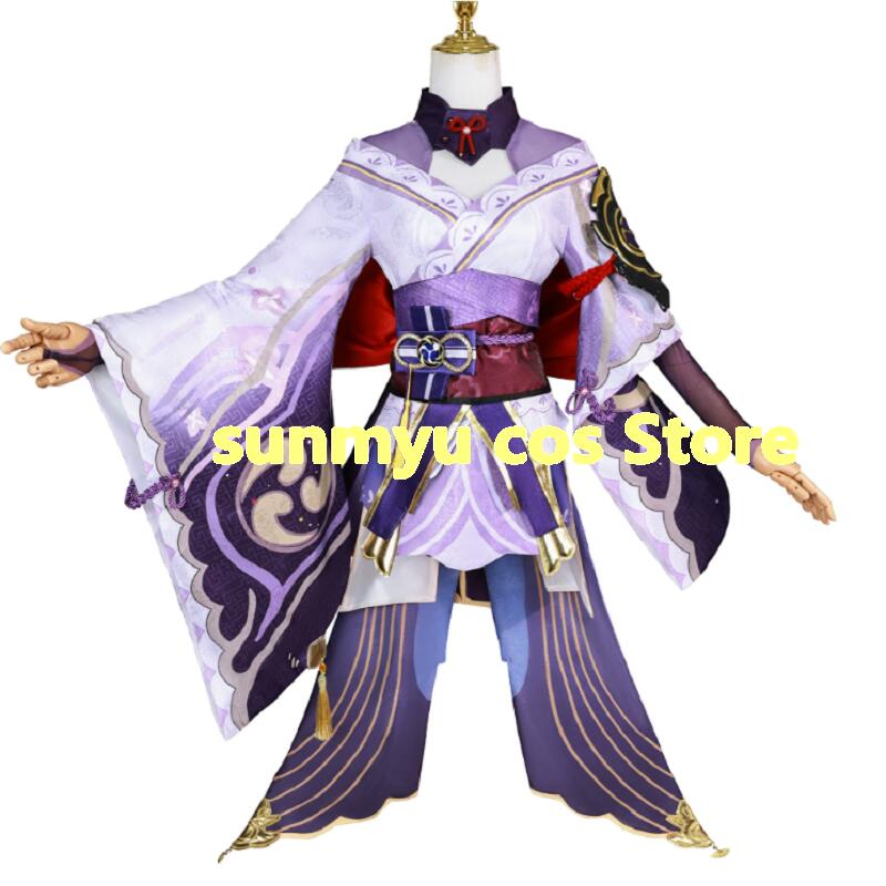 原神 Genshin 　雷電将軍　雷神バアル　Baal コスプレ衣装