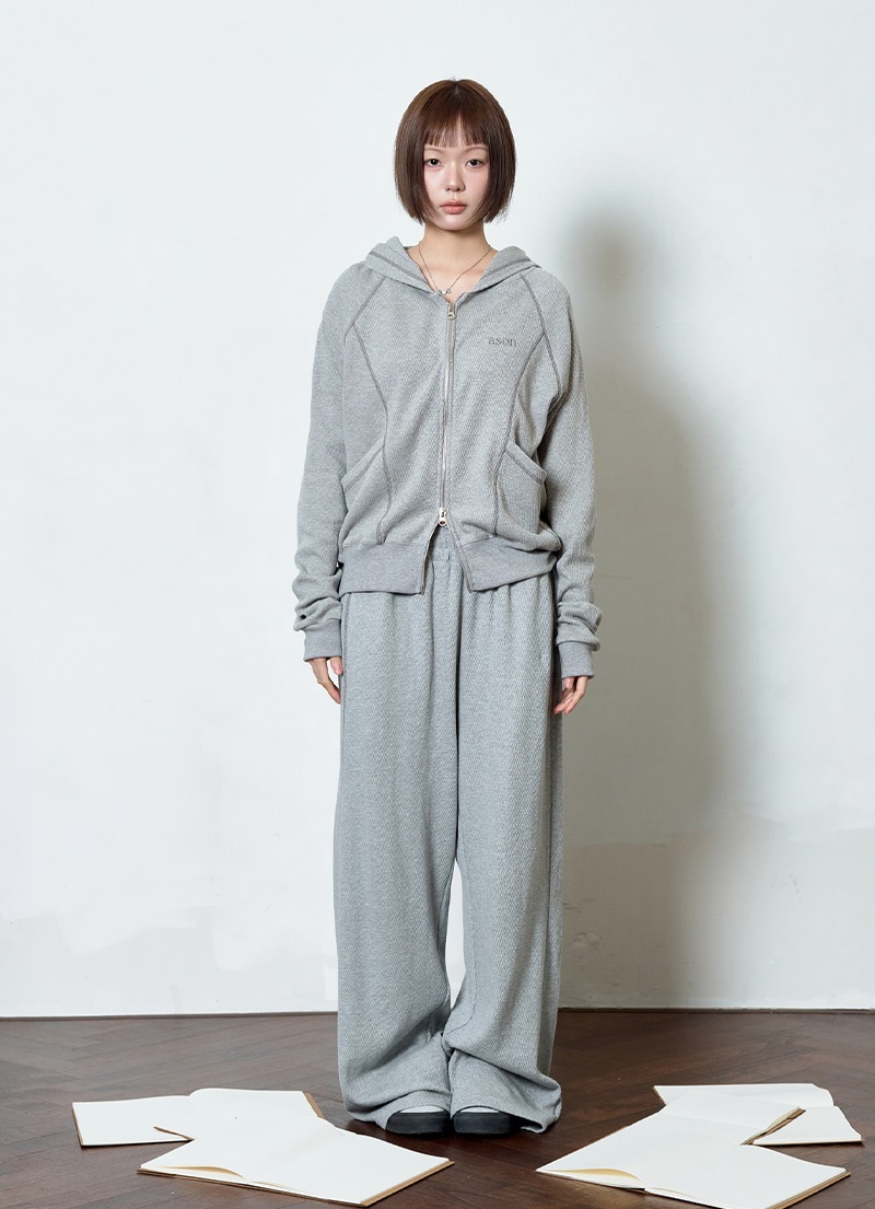 【AS"ON】 BUNNY TRAINING PANTS / GRAY 正規品