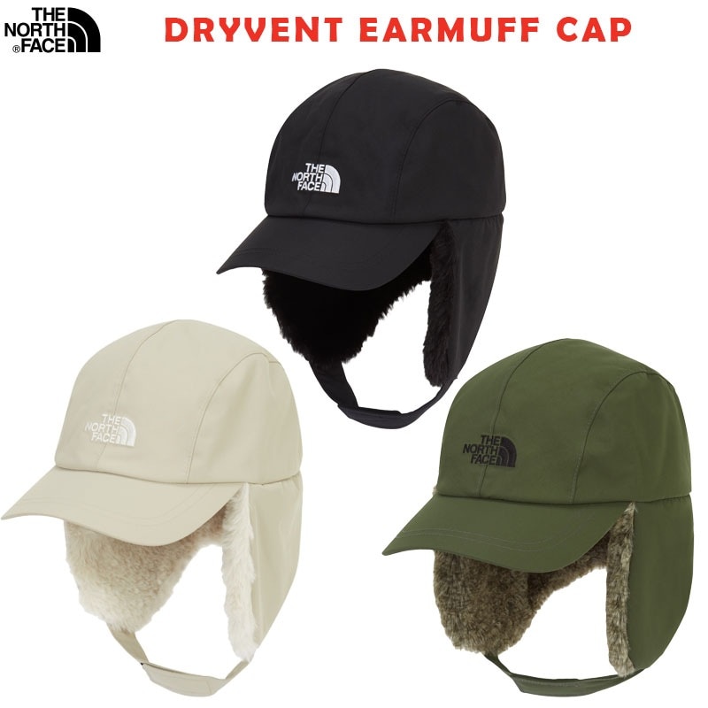 韓国正規品保証 関税負担なし NE3CQ57A DRYVENT EARMUFF CAP デイリー 基本 着装 男子 女子 人気 韓国 ファッション 男女共用 アウトドア