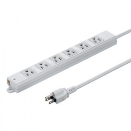 サンワサプライ 工事物件タップ 3P 6個口 5m TAP-KS6N-5