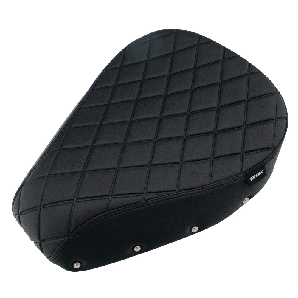 CT125 カブ JA55 JA65 カスタム シート ダイヤカット ブラック 鋲付き thailand ツーリング 部品 CUB