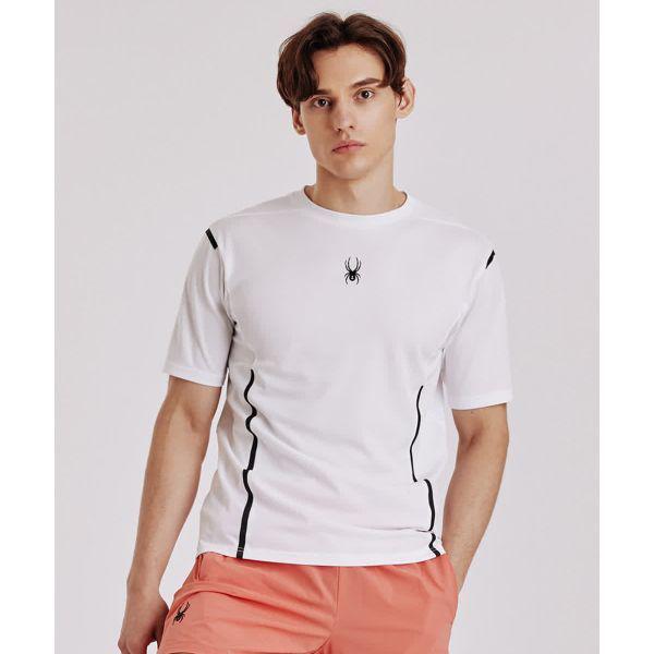 共用フットボールウェルディングライン半袖Tシャツ SPIMCNRS212UWHT 659753