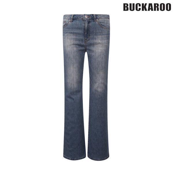 [驪州店] 女性ブーツカット Mトーン デニムパンツ(B252DP751P)