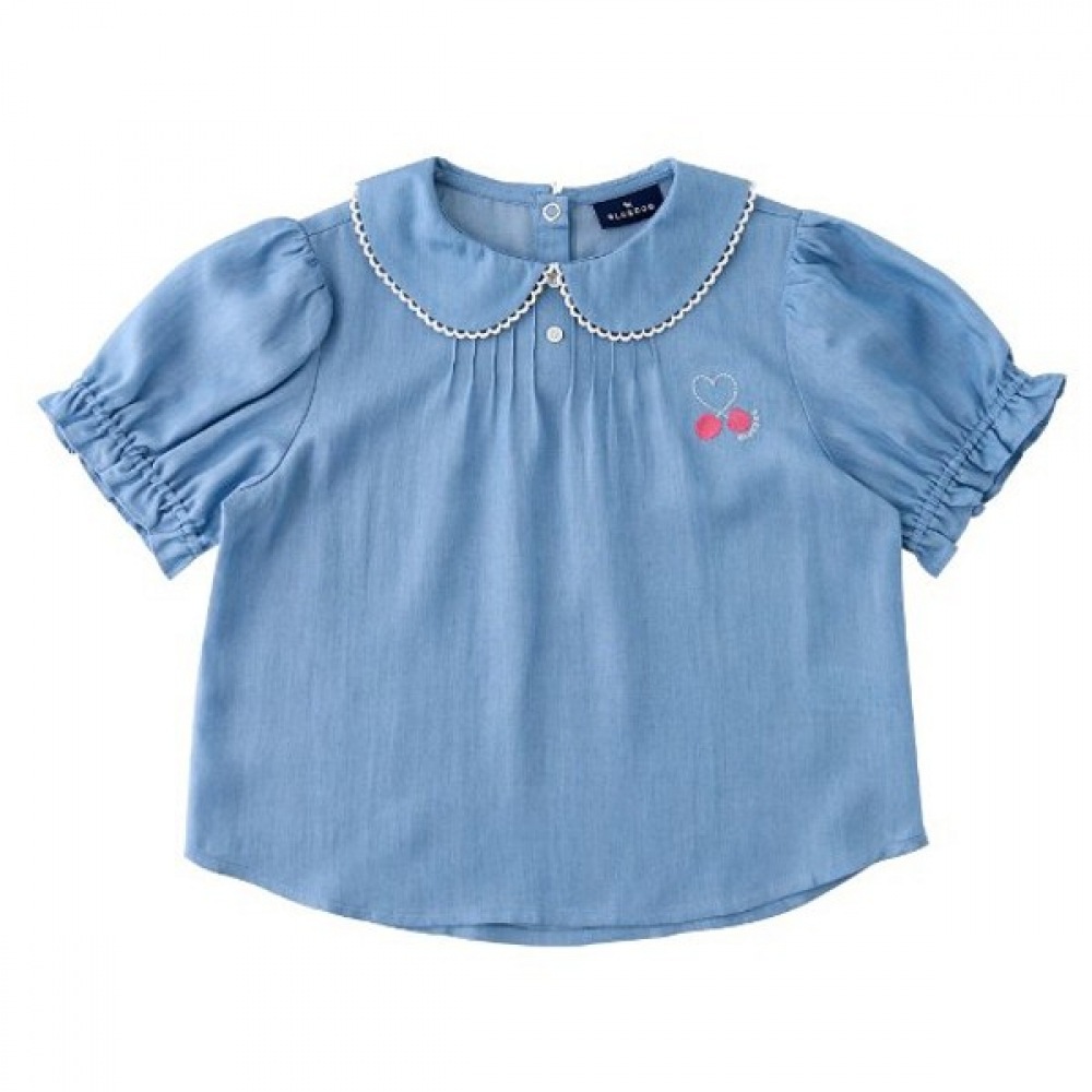 [ブルードッグ] ピンタックプチブラウス (24315-312-50) _DL