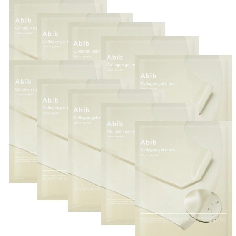 コラーゲンゲルマスク - 復活草, 10枚