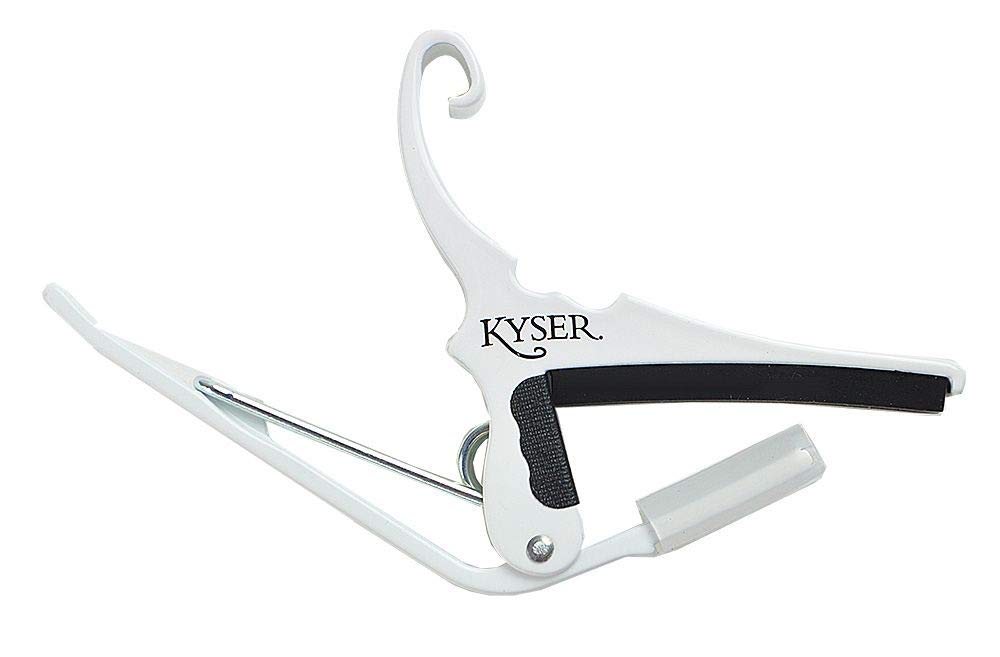 KYSER (カイザー) アコースティックギター用カポタスト KG6 WHITE