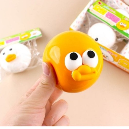 アヒルの蒸しパン x 8 面白い肌触り遊びマラントおもちゃグループプレゼント誕生日こどもの日クリスマスプロモーション