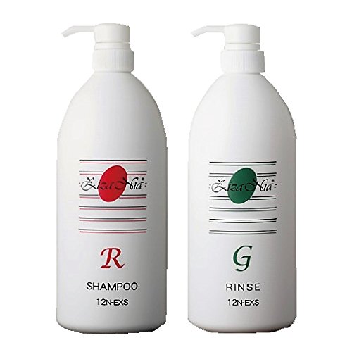 ジザニア シャンプーR * リンスG 1000ml かたい髪用セット