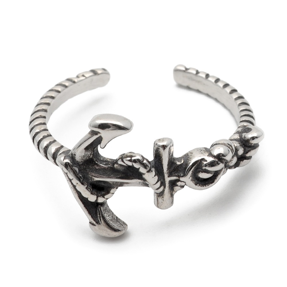 925 アンカーリング イカリ 碇 錨 [cr125]