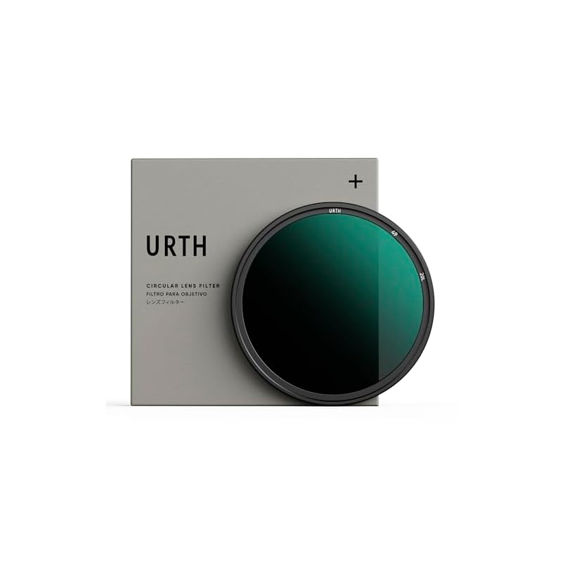 Urth 49mm ND16 (4ストップ) 可変NDレンズフィルター(プラス+)