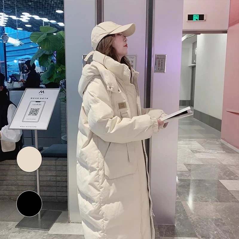 29 大人気 2色 韓国 ファッション ダウンコート 大きいサイズ ダウンジャケット ロングコート 韓国 コート レディース服 コットン ダウン コート レディース アウター ダウン 韓