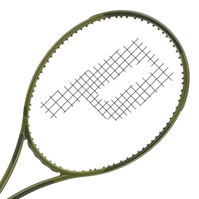 プリンス(Prince) 2024 PHANTOM ファントム 100X 18×20 (320g) 海外正規品 硬式テニスラケット 7T55Z491 グリーン(24y7m)AC