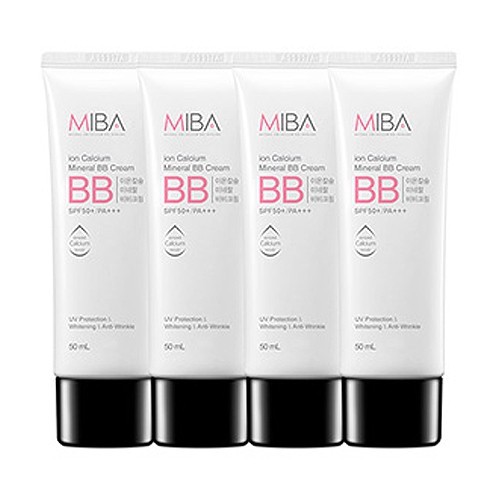 [1+1+1+1] ミバ(MIBA)イオンカルシウムミネラルBBクリーム50ml