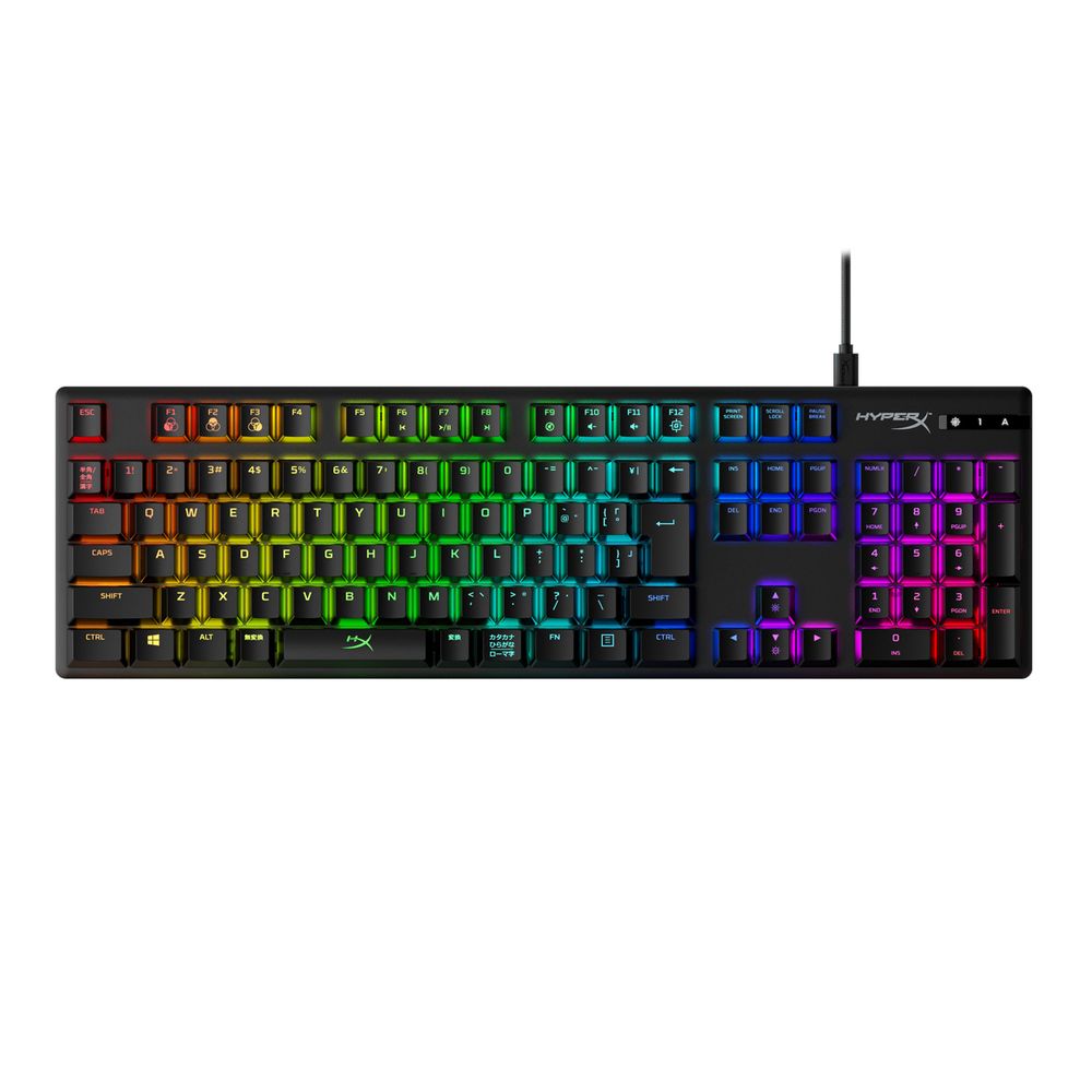 HyperX（ハイパーエックス） メカニカルゲーミングキーボード「Alloy Origins」日本語配列 4P4F6AJABJ