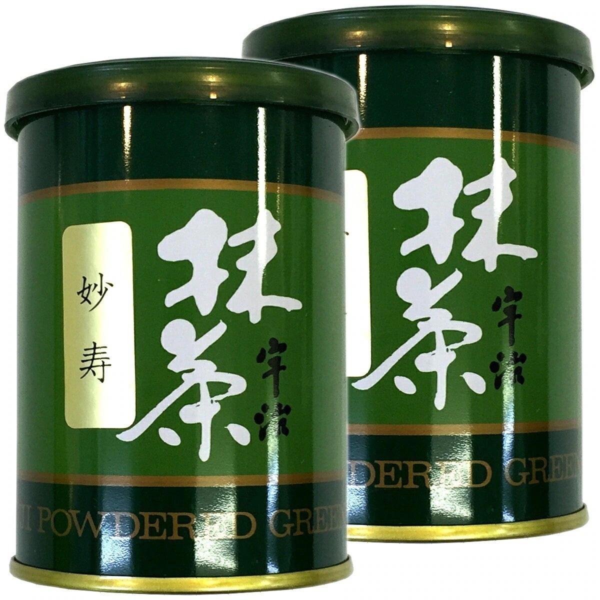 高級宇治抹茶 抹茶 粉末 妙寿 40g2缶セット 京都宇治の粉末のお抹茶です！ 製菓用などにもご使用できます！ 抹茶 粉末 高級 国産 ギフト プレゼント 父の日 御中元 2026 プチギフト お茶