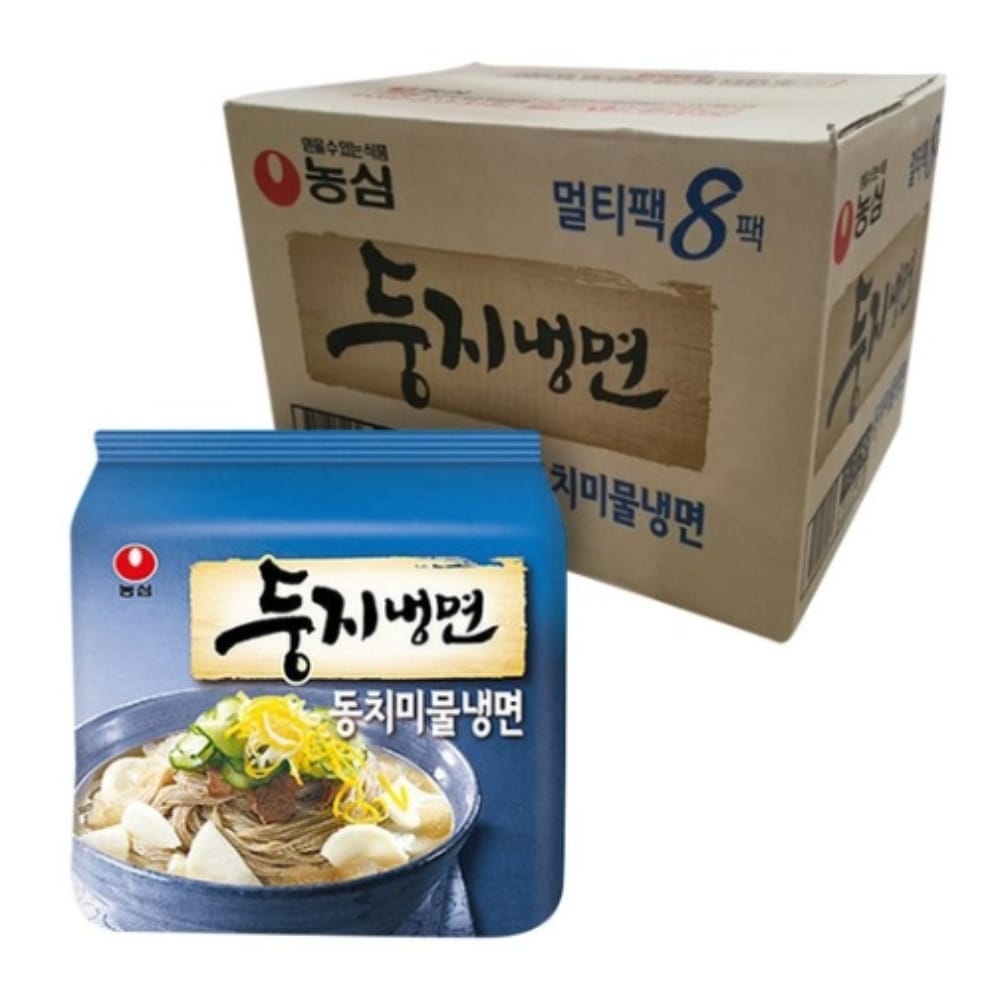 韓国冷麺 ドンジ冷麺 さっぱり大根スープ味 161g × 32袋セット本場韓国の東池冷麺・もちもち生麺・夏限定人気