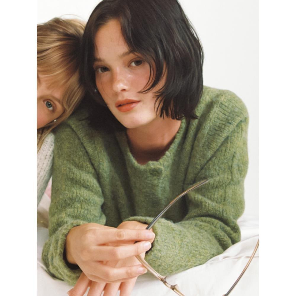 GLOWNY MALONE KNIT CARDIGAN 4 Colors GY24FAKN001 22,670円