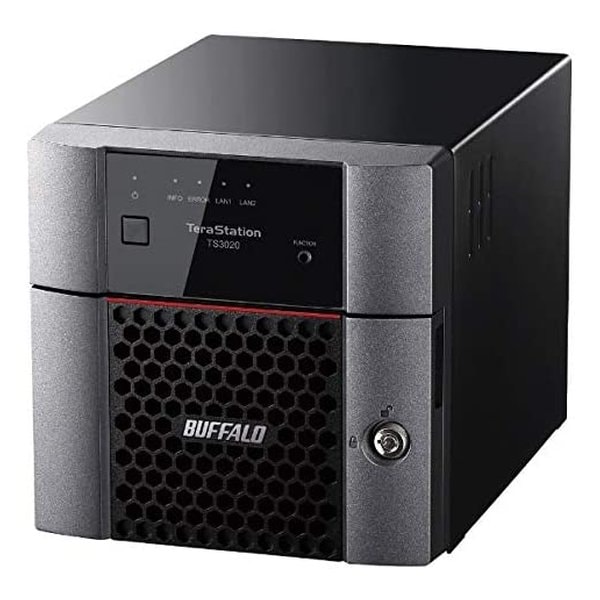 TeraStation TS3220DNシリーズ 2ベイデスクトップNAS 2TB TS3220DN0202