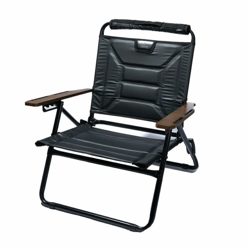 RECLINING LOW ROVER CHAIR BLACK　リクライニング ローバーチェア ブラック