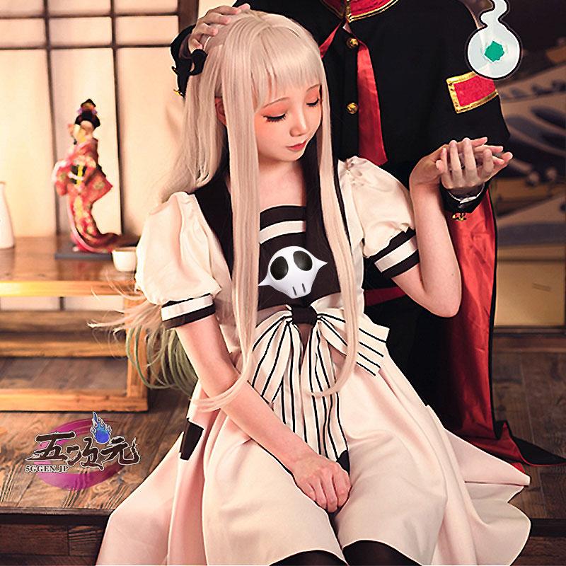 即納あり 五次元　地縛少花子くん　八尋 寧々　やしろ ねね　コスプレ　制服　衣装　ins大人気 ウィッグ　靴　髙!品!質