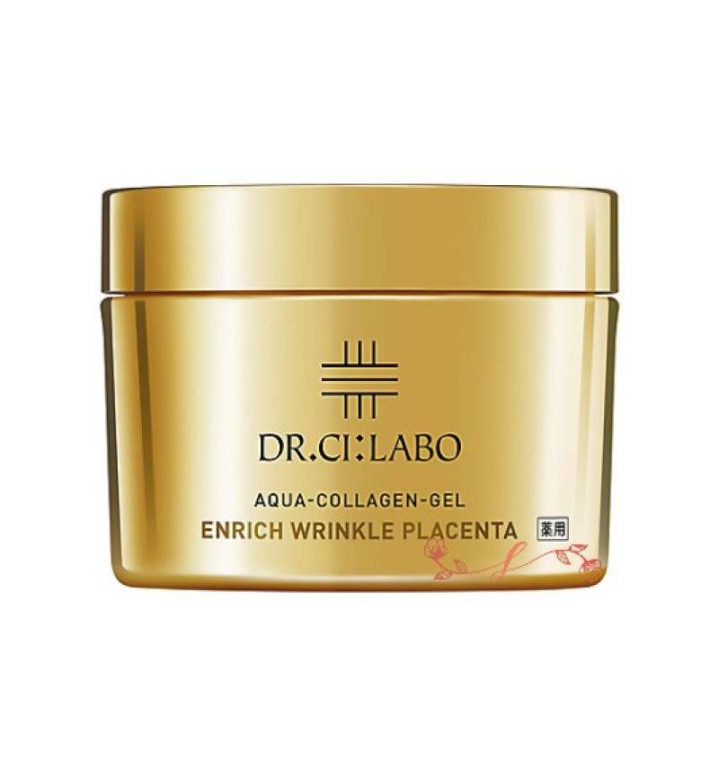 dr.ci：labo　薬用アクアコラーゲンゲルエンリッチリンクルプラセンタ　200g／クリーム　国内正規品