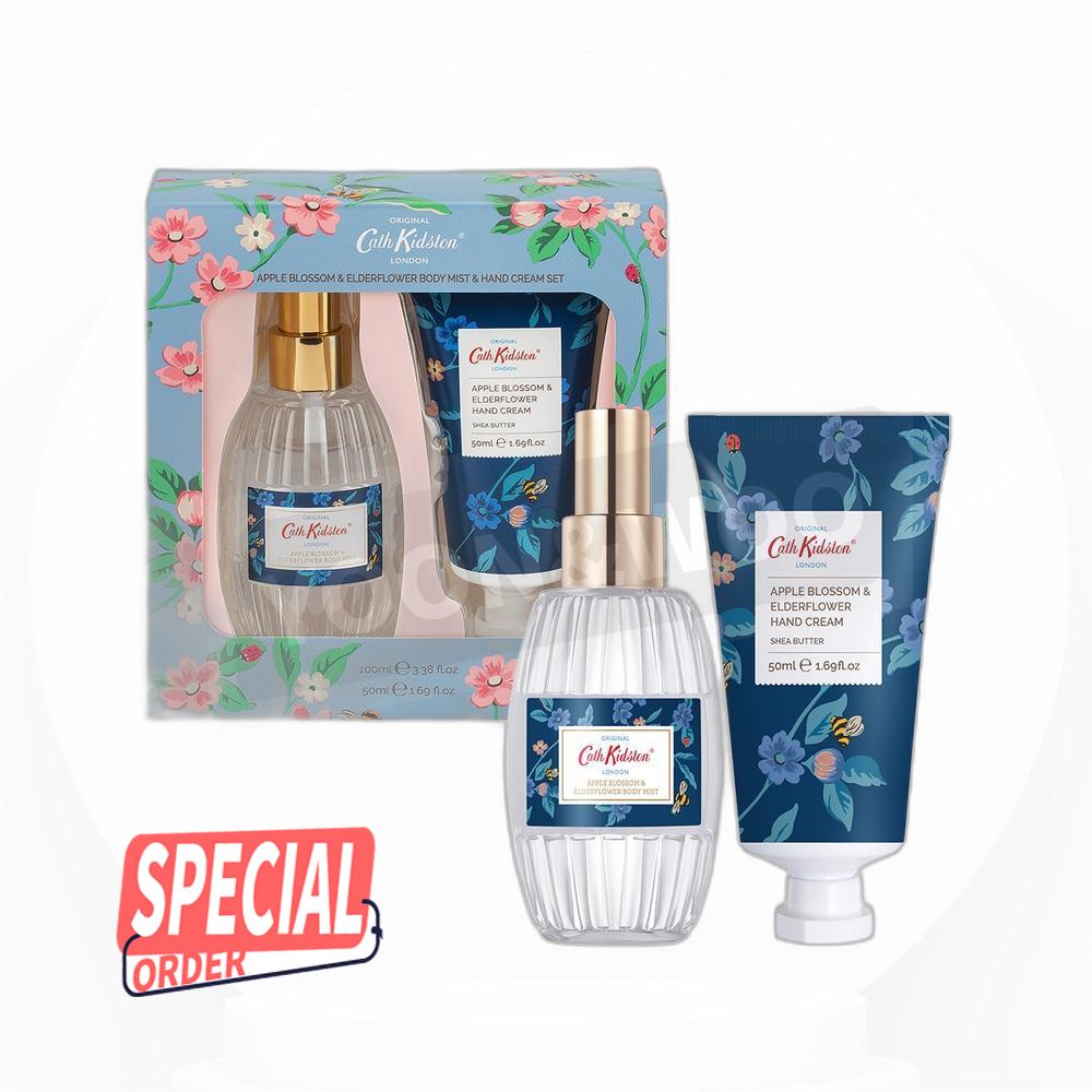 カスキッドソンアップルブラッサム＆エルダーフラワーボディミスト+ハンドクリームギフトセット 2セット
