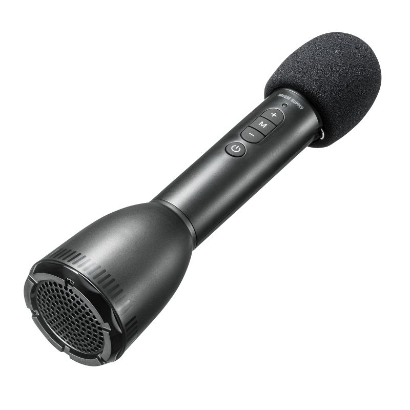 MM-SPAMP18 ハンドマイク型ポータブル拡声器スピーカー (Bluetooth対応)
