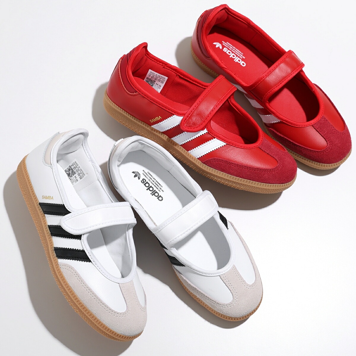 adidas Originals アディダスオリジナルス スニーカー SAMBA JANE W サンバ ジェーン JQ6445 JR1402 レディース メリージェーン レザー シューズ カラー2色