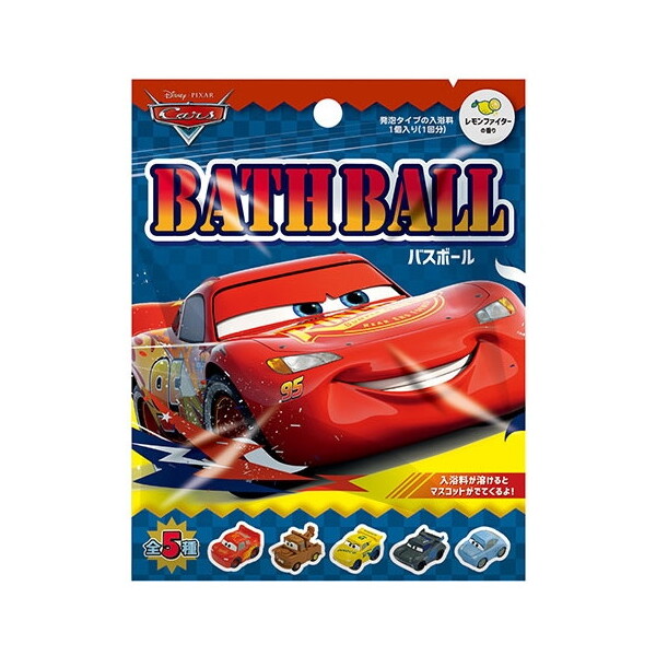 DIZ3601X24 Disney カーズ1 バスボール 発泡タイプの入浴剤(24個入) メーカー直送