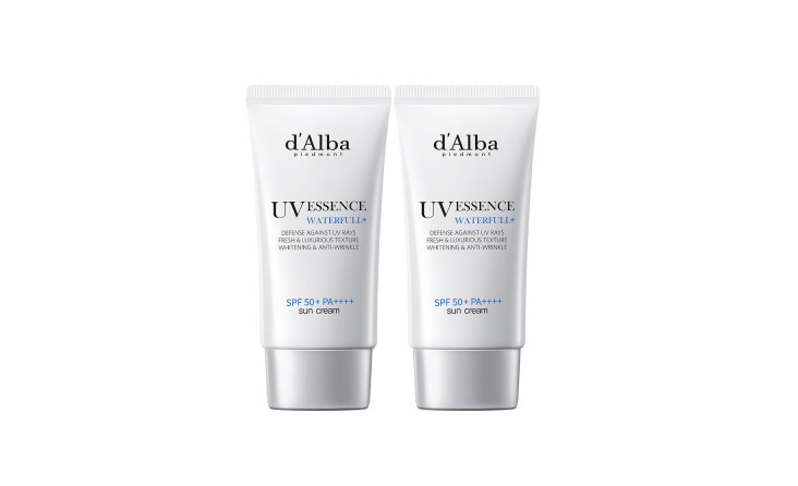 dAlba [1+1]ダルバ ウォータープル エッセンス 日焼け止め 50ml
