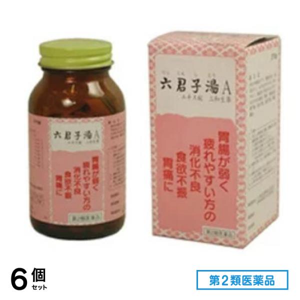 第２類医薬品 324六君子湯Aエキス錠 三和生薬 270錠 6個セット