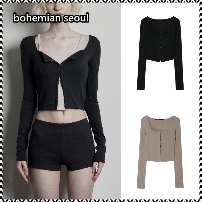 bohemian seoul 24VER. SQUARE NECK CARDIGAN 7,625円