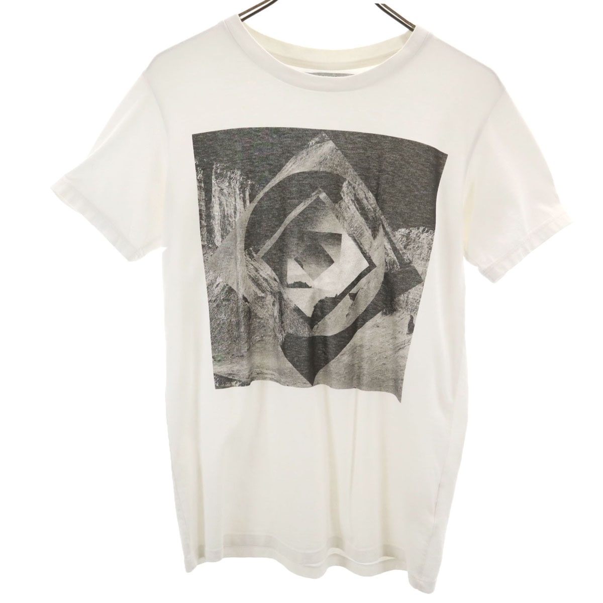 日本製 半袖 Tシャツ M 白 メンズ 古着